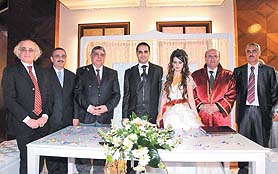 Yıldırım ve Yalçın ailelerinin mutlu günü