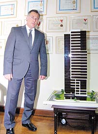 Sevil: Park Tower beş yıldızlı otel olacak