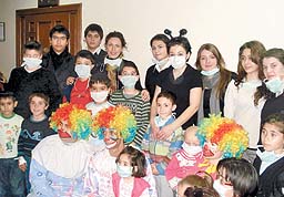 Kardeşlerine moral verdiler
