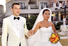 Alaçatı’da evlendiler