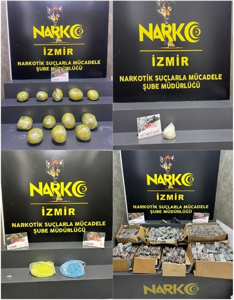 İzmir’in 7 ilçesinde zehir tacirlerine operasyon