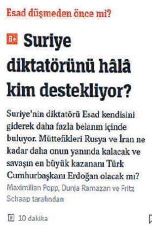 Alman basını: Batı’nın Türkiye’ye ihtiyacı var