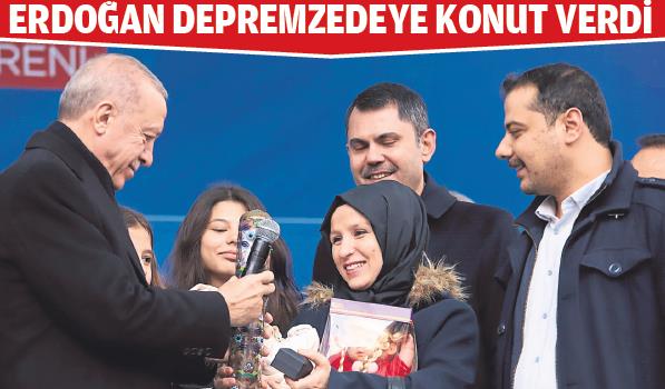Başkan Erdoğan: Asrın felaketinde milletimizin yanındaydık