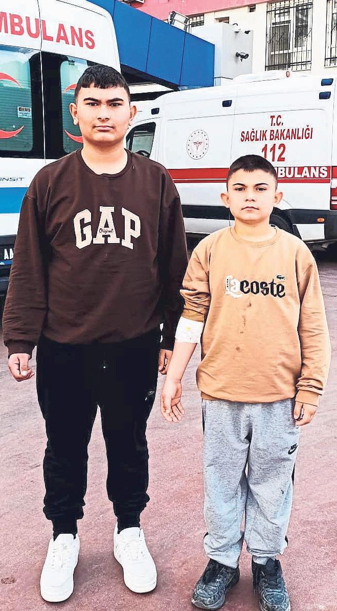 6. hissi evlatlarının hayatını kurtardı