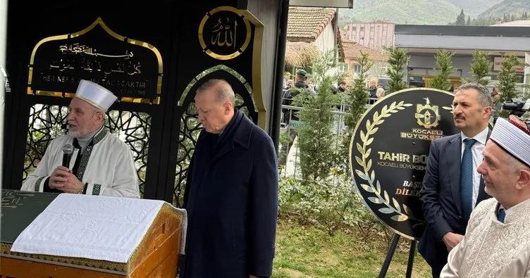 Başkan Erdoğan’dan Burhan Abiş için taziye mesajı