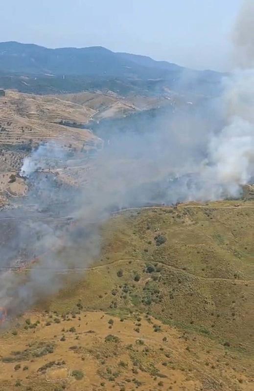Son dakika: İzmir’de orman yangını! Havadan ve karadan müdahale
