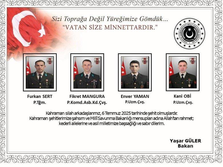 Acımız büyük! Şehit sayısı 12’ye yükseldi