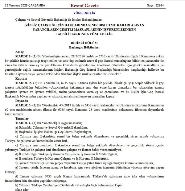 İzinsiz çalışanlar için Maliye devreye giriyor! Büyük ceza yolda