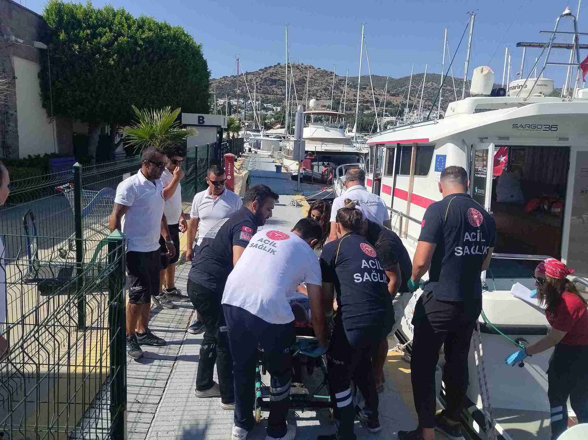 Muğla’da dalgıç vurgun yedi! Soluğu hastanede aldı