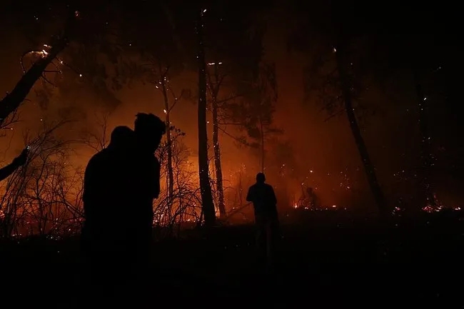 Antalya’da orman yangını: 2 otel tahliye edildi!