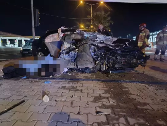 Manisa’da tır ile otomobil çarpıştı: 1 ölü, 3 yaralı