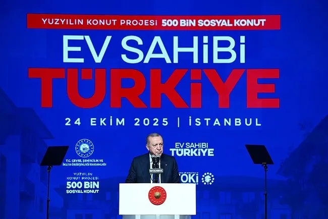 81 ile 500 bin konut geliyor! Başkan Erdoğan’dan ’Ev Sahibi Türkiye’ projesi