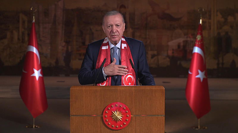 Erdoğan’dan A Milli Takıma mesaj: Yeni bir destan yazacağız
