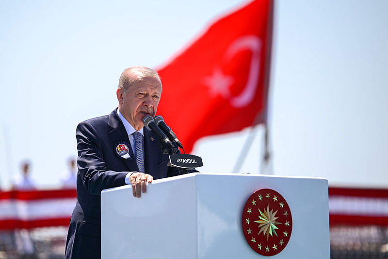 Başkan Erdoğan: Sahada güçlü olmayan menüde olur