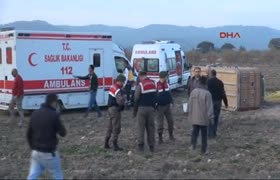 Pamukkale’de balon kazası